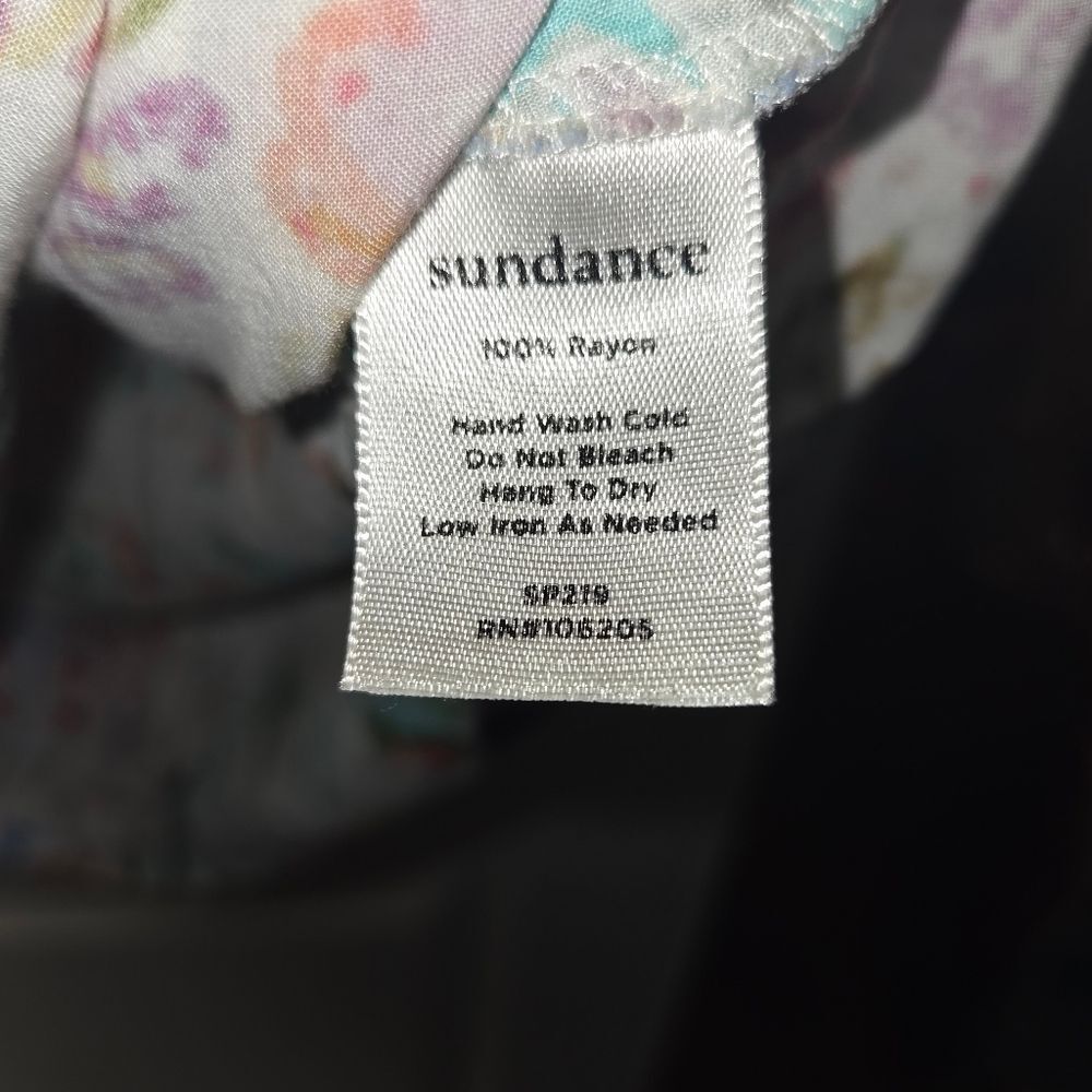 Sundance Arabella Flutter Sleeve Floral Blouse - Picture 10 of 13